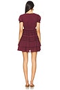 view 3 of 3 Darcy Mini Dress in Maroon
