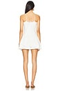 view 3 of 3 x free-est Bliss Beauty Mini Dress In Ivory in Ivory