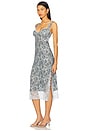 view 2 of 3 x Intimately Fp Party Crasher Midi Slip Dress In Seafoam Combo in Seafoam Combo