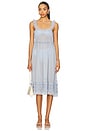 view 1 of 3 Moon Phase Midi Dress in Morning Haze
