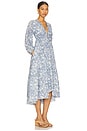 view 2 of 4 Pappiet Midi Dress in Bluebell Combo