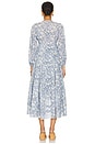 view 3 of 4 Pappiet Midi Dress in Bluebell Combo