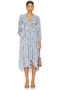 view 4 of 4 Pappiet Midi Dress in Bluebell Combo