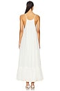view 3 of 4 Tip Toeing Tulip Midi Dress in Whisper White