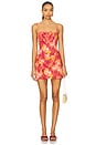 view 1 of 3 Kerri Mini Dress in Heatwave Combo