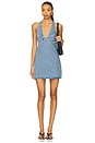 view 1 of 3 Trevi Denim Mini Dress in Celestial Blue