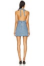 view 3 of 3 Trevi Denim Mini Dress in Celestial Blue