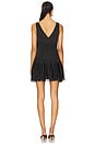 view 3 of 3 In This Groove Mini Slip Dress in Washed Black