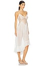 view 2 of 4 Light My Fire Slip Dress in Clean Ivory