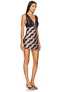 view 2 of 3 Countryside Printed Mini Dress In Black Combo in Black Combo