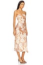 view 2 of 4 Presley Midi Dress in Copper Combo