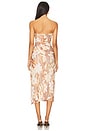 view 4 of 4 Presley Midi Dress in Copper Combo