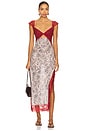 view 1 of 4 x Intimately FP Suddenly Fine Maxi Slip Dress In Birch Combo in Birch Combo