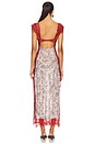 view 4 of 4 x Intimately FP Suddenly Fine Maxi Slip Dress In Birch Combo in Birch Combo