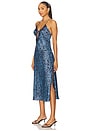 view 2 of 4 Someone Like You Midi Slip Dress in Navy Combo