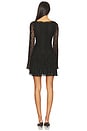 view 3 of 3 Tabby Lace Mini Dress in Black