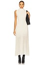 Harley Sweater Maxi Dress In Ivory