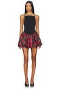 view 1 of 3 MINIVESTIDO TINSEL KISS in Red Plaid