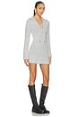 view 2 of 3 Milena Mini Dress in Grey Heather Combo