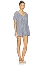view 2 of 5 ROBE VICHY FREE PEOPLE FARLEY in Navy Combo
