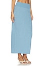 view 5 of 8 x free-est Isabella Sweater Skirt Set In Dust Blue in Dust Blue