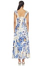 view 3 of 3 ROBE MAXI FREE PEOPLE SASHA in Porcelain Combo