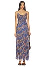 view 2 of 3 One Ciella Printed Dress in New England Combo