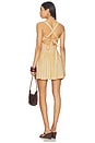 view 4 of 4 MINIVESTIDO LAUREL PLAID in Neutral Combo