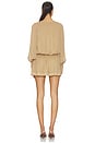 view 3 of 3 Sunbeam Mini Dress in Tannin