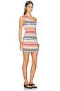 view 2 of 5 x free-est Sun Rays Sweater Mini Dress in Peach Combo