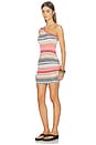 view 3 of 5 x free-est Sun Rays Sweater Mini Dress in Peach Combo