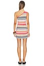 view 4 of 5 x free-est Sun Rays Sweater Mini Dress in Peach Combo