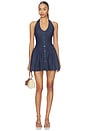 view 1 of 3 Clean Break Denim Mini Dress in Nightwatch