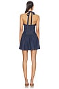 view 3 of 3 Clean Break Denim Mini Dress in Nightwatch