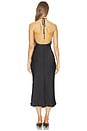 view 3 of 3 VESTIDO MIDI CITRINE in Raven Combo
