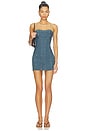 view 1 of 3 MINIVESTIDO ALEXA in Stone Wash Blue