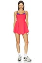 view 1 of 3 x FP Movement Baseline Tennis Dress in Grapefruit Combo