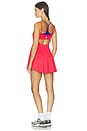view 3 of 3 x FP Movement Baseline Tennis Dress in Grapefruit Combo