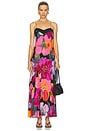 view 1 of 3 VESTIDO BLOOMSPELL in Desert Rose Combo