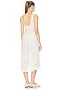 view 3 of 3 X Intimately Voile And Lace Midi Dress in Ivory Combo