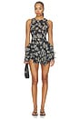 view 1 of 3 MINIVESTIDO ESTAMPADO RAVEN in Midnight Combo
