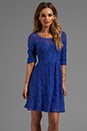 view 1 of 6 Shake It Up Dress in Mosaic Blue