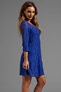 view 3 of 6 Shake It Up Dress in Mosaic Blue