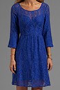 view 5 of 6 Shake It Up Dress in Mosaic Blue