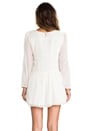 view 4 of 6 Leigh Long Sleeve Lace Dress in Ivory
