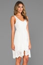view 3 of 6 Salinas Foil Print Dress in Ivory