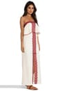 view 3 of 6 Marrakesh Strapless Embroidered Dress in Eggshell
