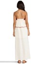 view 4 of 6 Marrakesh Strapless Embroidered Dress in Eggshell