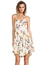 view 2 of 6 Circles of Flowers Printed Slip in Ivory Combo