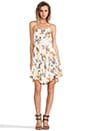 view 5 of 6 Circles of Flowers Printed Slip in Ivory Combo